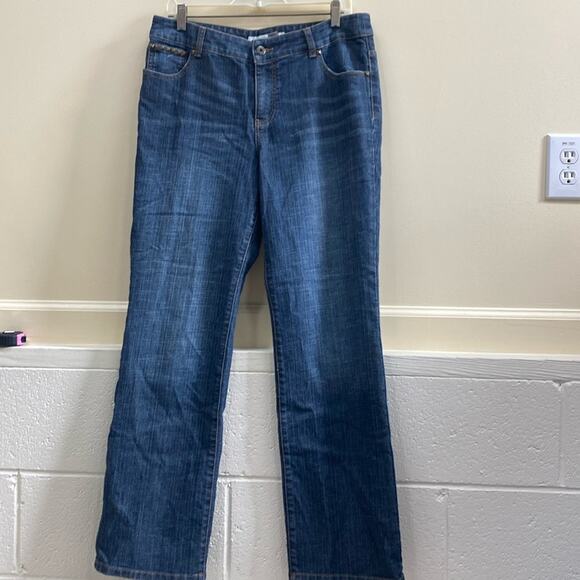 Chico’s Platinum women’s size 2 jeans - Picture 1 of 5